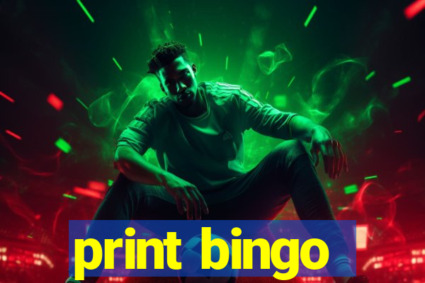 print bingo